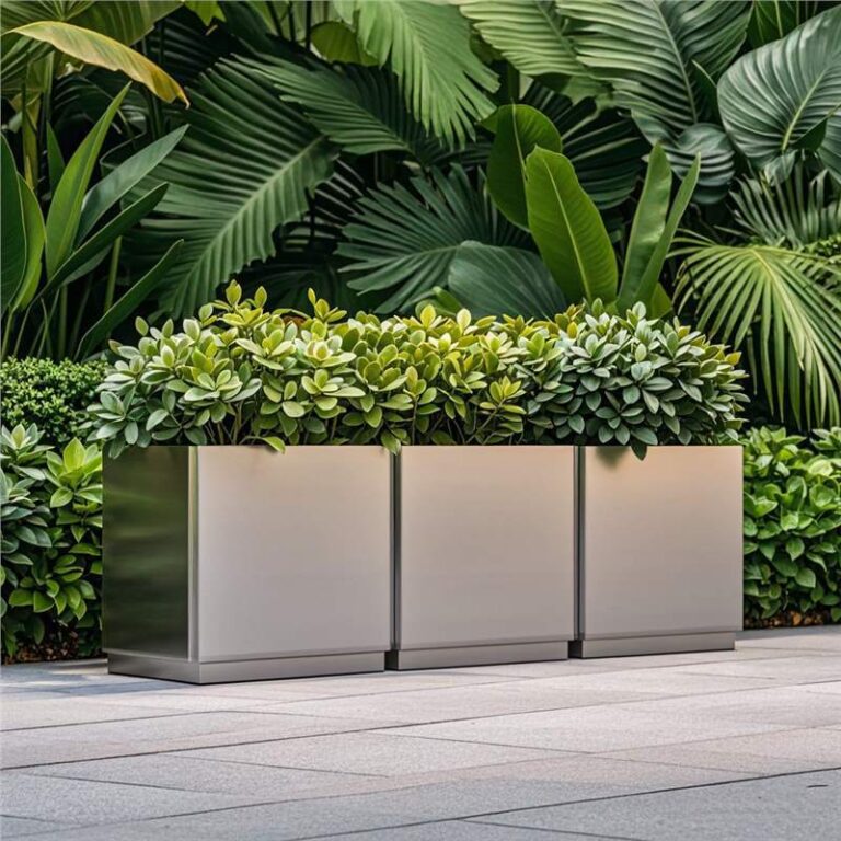 Stainless Steel Planter