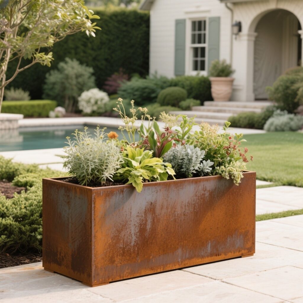 outdoor planters