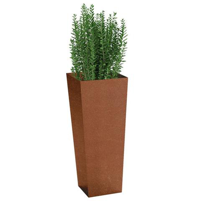 corten steel planter
