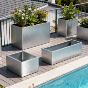 Pots & Planters Aluminum Plant